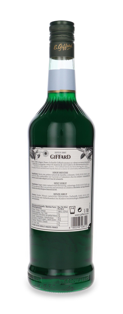Giffard Menthe bartender syrup / 1l