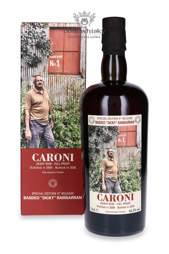 Caroni 2000 (Bottled 2020) Basdeo Dicky Ramsarran / 64.3% / 0.7l