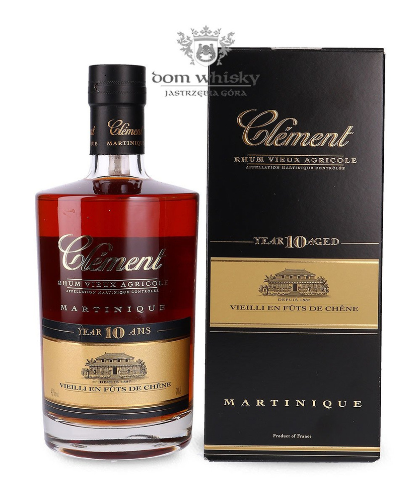 Clement Clement Rum Vieux Agricole, 10-letni / 42% / 0,7l