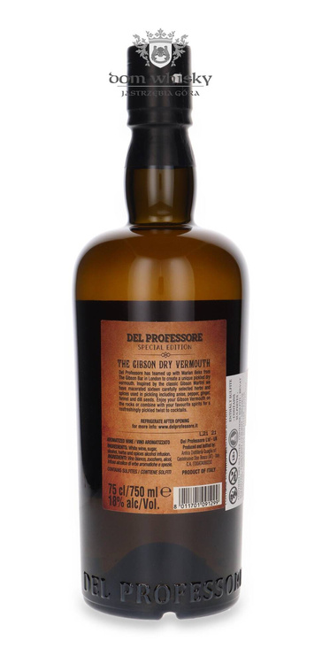 Del Professore Pickled Vermouth The Gobson Special Edition / 18% / 0,75l