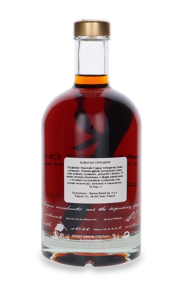 Karavan Spirit Drink Cognac & Cinnamon /40% / 0,7l 