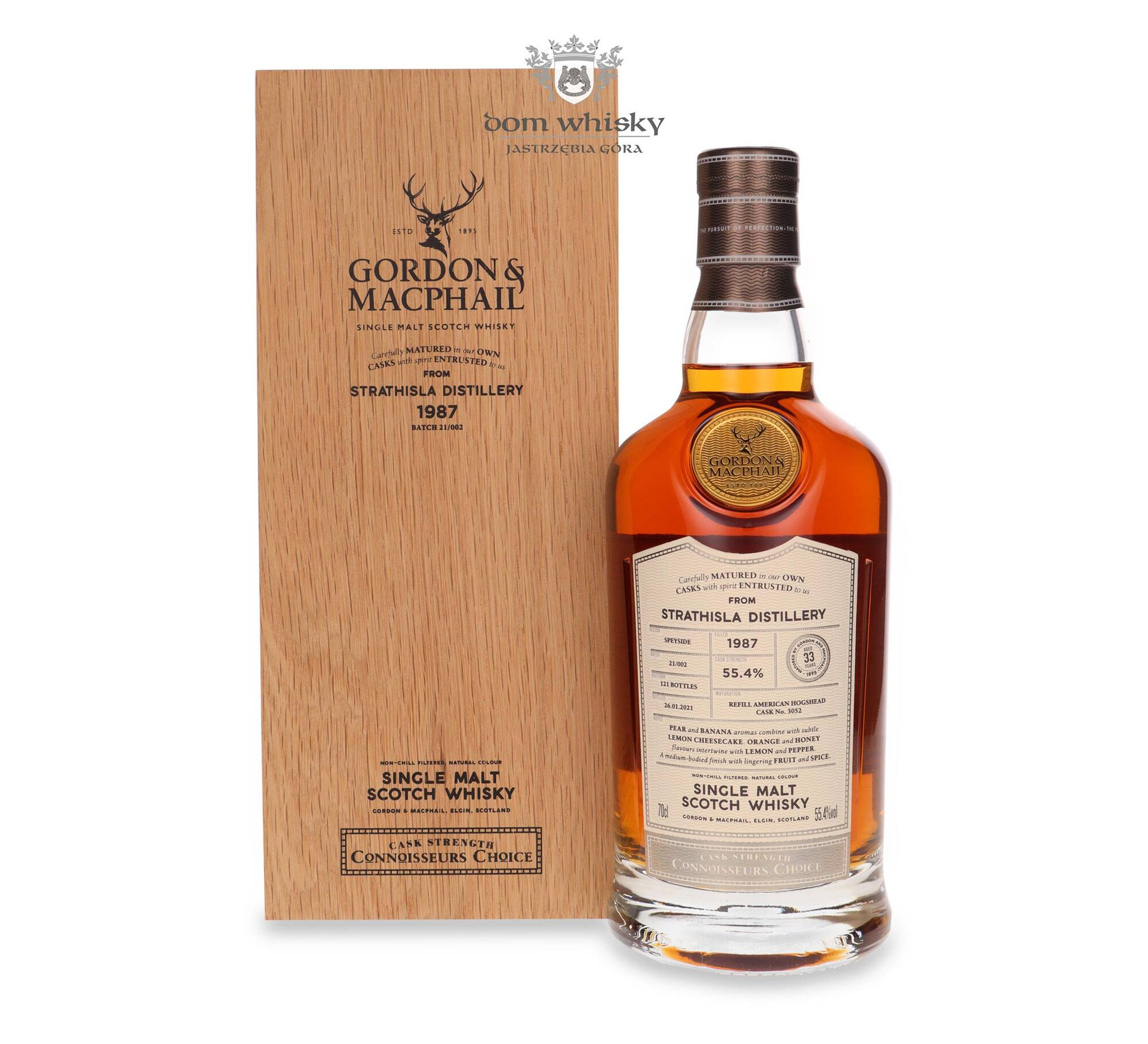 Strathisla 33 Year Old Connoisseurs Choice 55.4% Speyside 0.7l