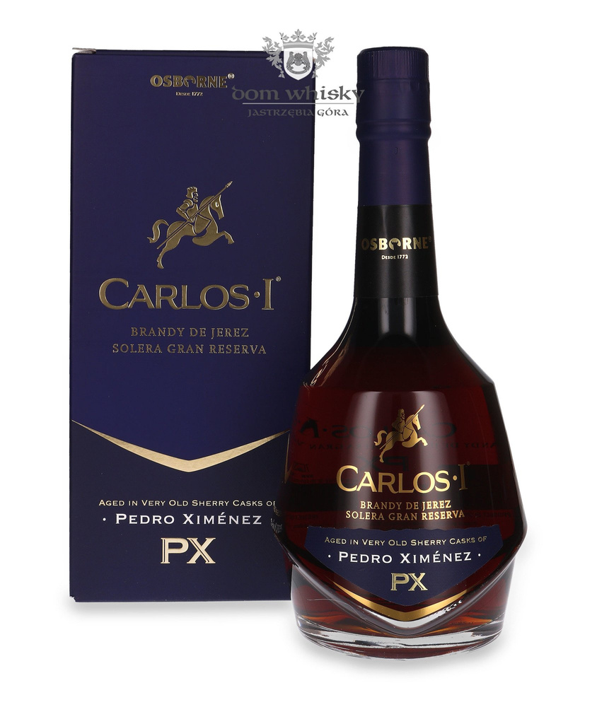 Carlos I Solera Gran Reserva Aged in Pedro Ximénez Sherry Cask / 40.3% / 0.7l