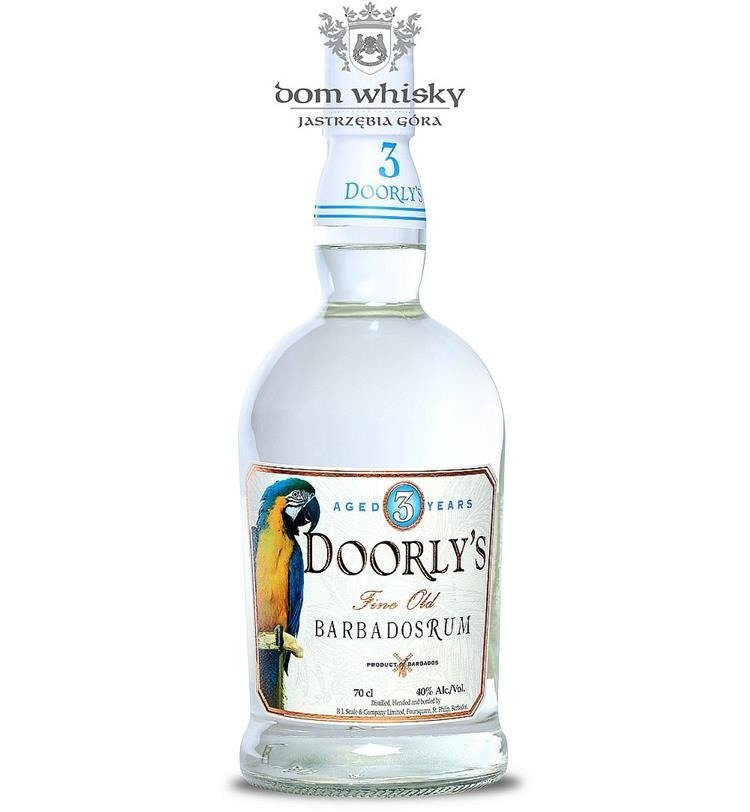 Doorly's 3-year-old White Barbados Rum / 40% / 0.7l