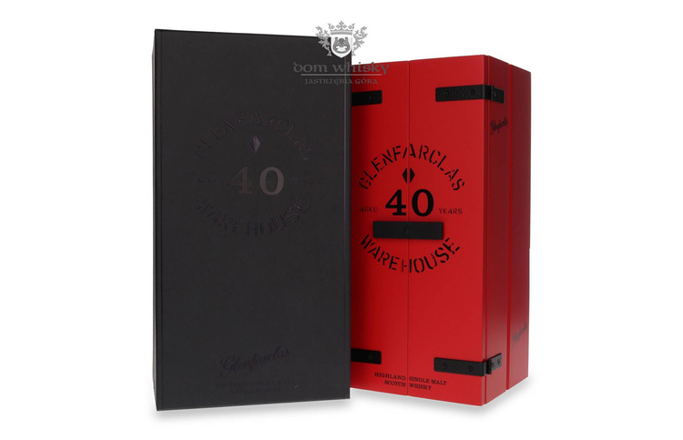 Glenfarclas 40-letni “Warehouse” Presentation Box /43%/ 0,7l    