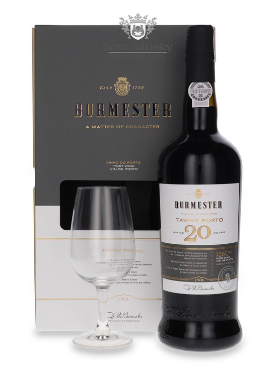 Burmester 20-letni Porto Tawny + Kieliszek / 20% / 0,75l