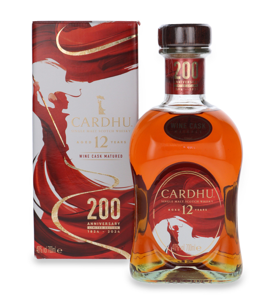 Cardhu 12-year-old Wine Cask 200th Anniversary / 40% / 0.7l