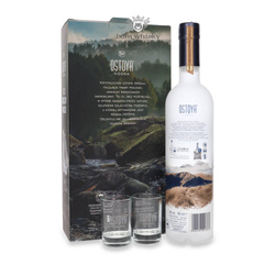 Ostoya vodka + 2 glasses / 40% / 0.7l