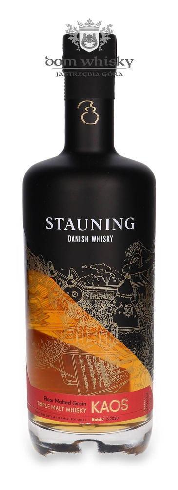 Stauning Kaos Triple Malt Danish Whisky / karton /46%/ 0,7l  