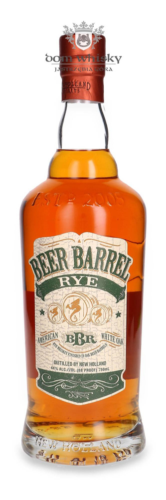 Beer Barrel Rye Whiskey (New Holland Artisan Spirits) / 44% / 0.75l
