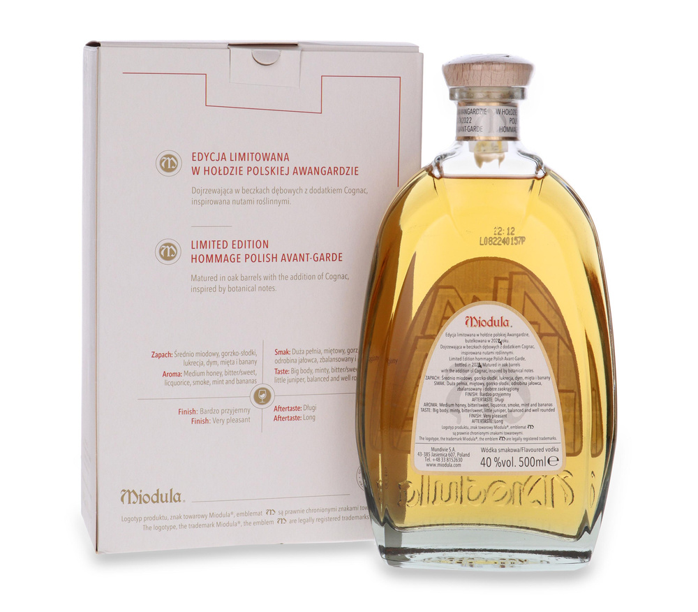 Miodula Vanguard / carton / 40% / 0.5l