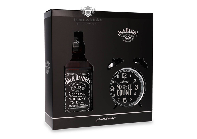 Jack Daniel's Old No.7 + Budzik / 40% / 0,7l