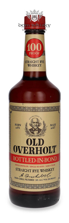 Old Overholt Bottled-in-Bond Straight Rye Whiskey / 50%/ 0,75l