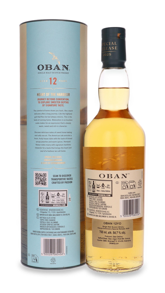 Oban 12-letni, Heart of The Harbour, 2025 Special Release / 54,7%/ 0,7l