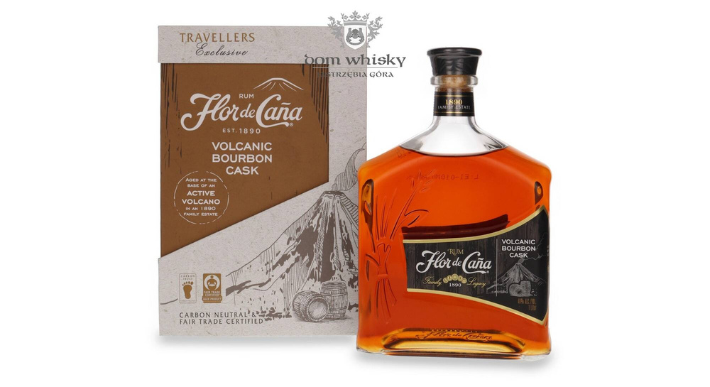 Flor de Cana Volcanic Bourbon Cask Rum (Nicaragua) / 40% / 1.0l