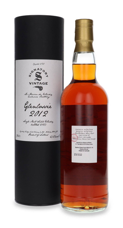 Glenlossie 2012 (Bottled 2023) Signatory Vintage for LMDW / 63,5%/ 0,7l	