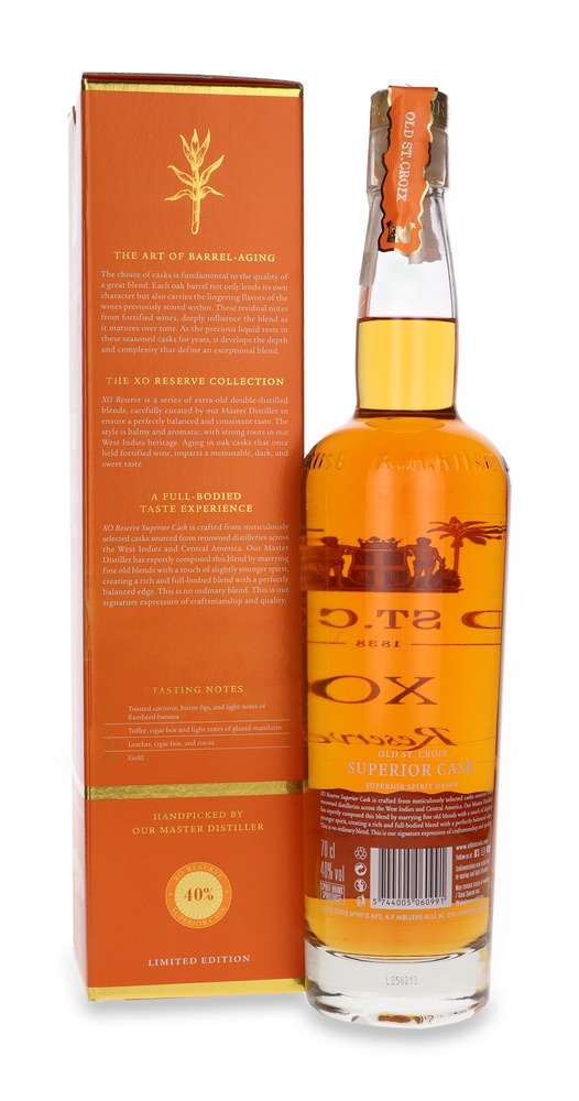 Old St. Croix X.O. Superior Cask Reserve Rum / 40% / 0,7l