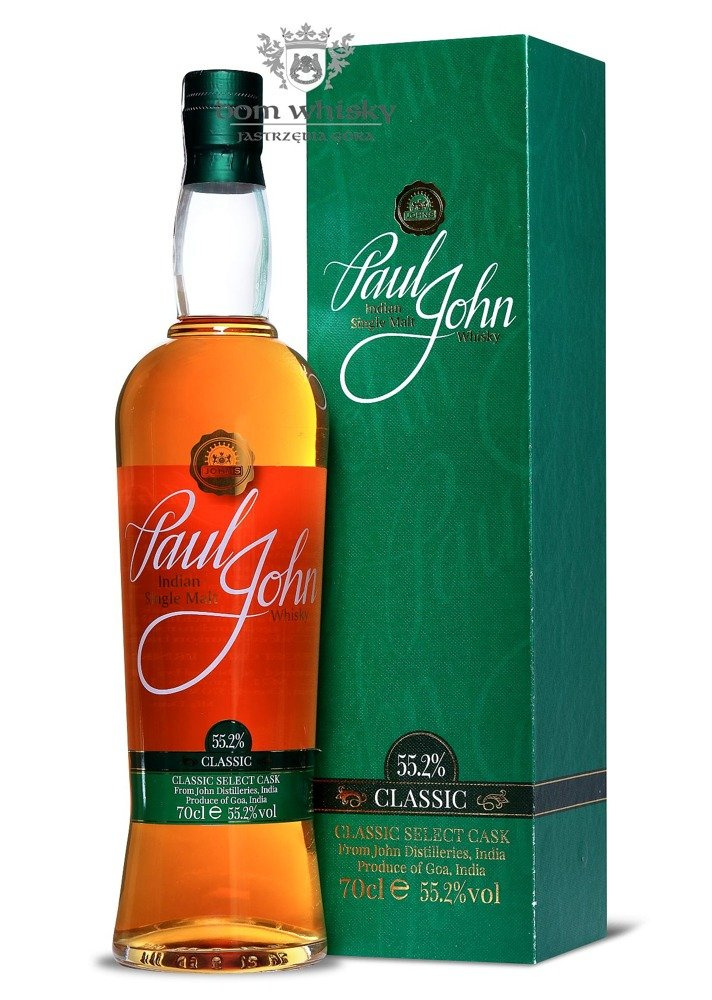 Paul John Classic Select Cask 55.2% 0.7l - Indian Whisky