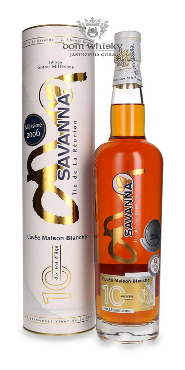 Savanna Cuvee Maison Blanche 10-letni Grand Millesime 2006 Rhum / 43% / 0,7l