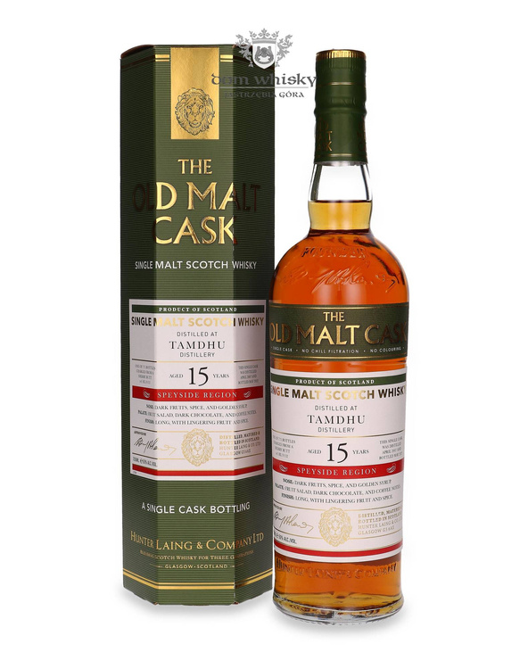 Tamdhu 15-letni (D.2007, B.2022) Old Malt Cask / 50%/ 0,7l