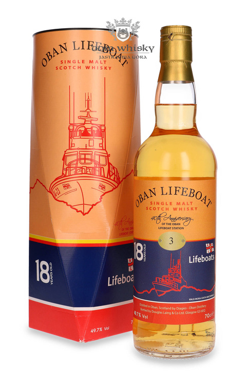 Oban 18-letni 40th Anniversary of the Oban Lifeboat Station / 49,7%/ 0,7l