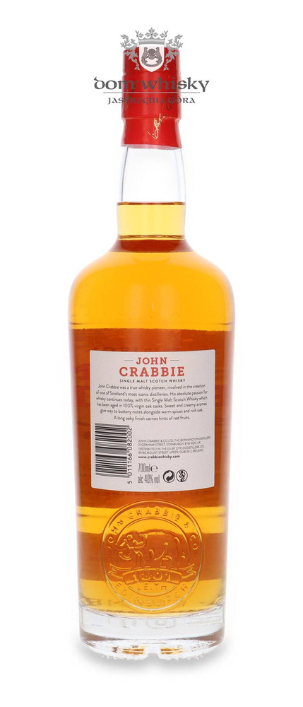 John Crabbie Single Malt Whisky / 40% / 0,7l	