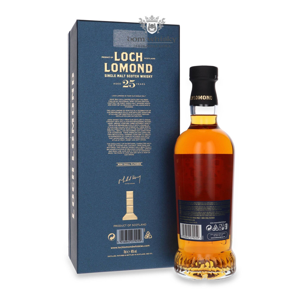 Loch Lomond 25-letni / 46% / 0,7l + piersiówka