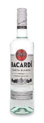 Bacardi Carta Blanca Superior Biały Rum  / 37,5% / 0,7l