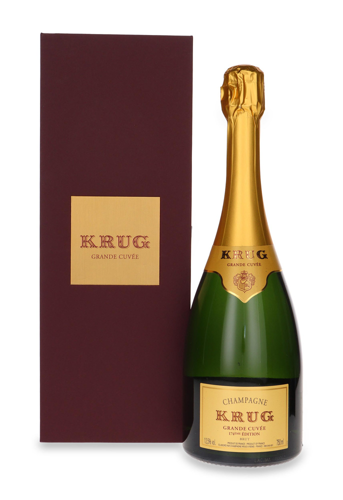 Szampan Krug Grande Cuvee 174 EME Edition /karton/ 12,5% / 0,75l