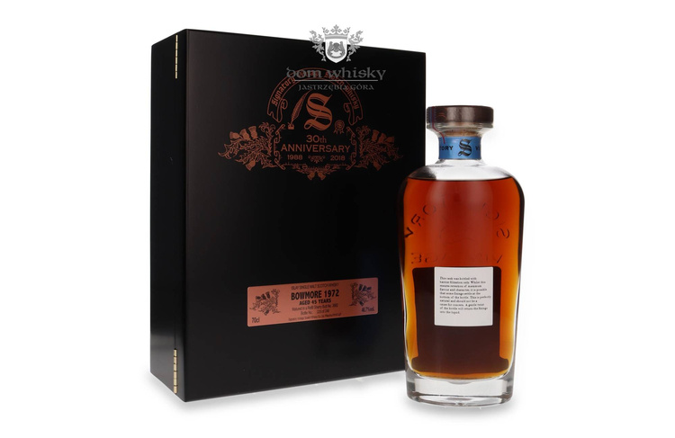 Bowmore 45-letni (D.1972, B.2018) Signatory Vintage 30th Anniversary /46,7%/ 0,7l