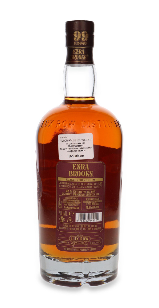 Ezra Brooks 99 Proof Kentucky Straight Bourbon Port Cas Finish /49,5%/ 0,7l