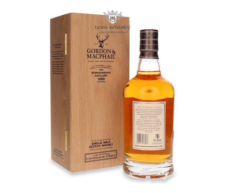 Bunnahabhain 30-letni (D.1989, B.2020) Connoisseurs Choice / 46,9% / 0,7l