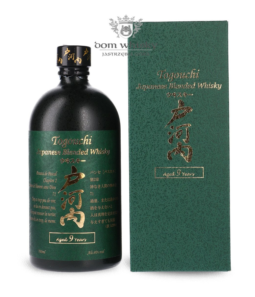 Togouchi 9 year old / 40% / 0.7l