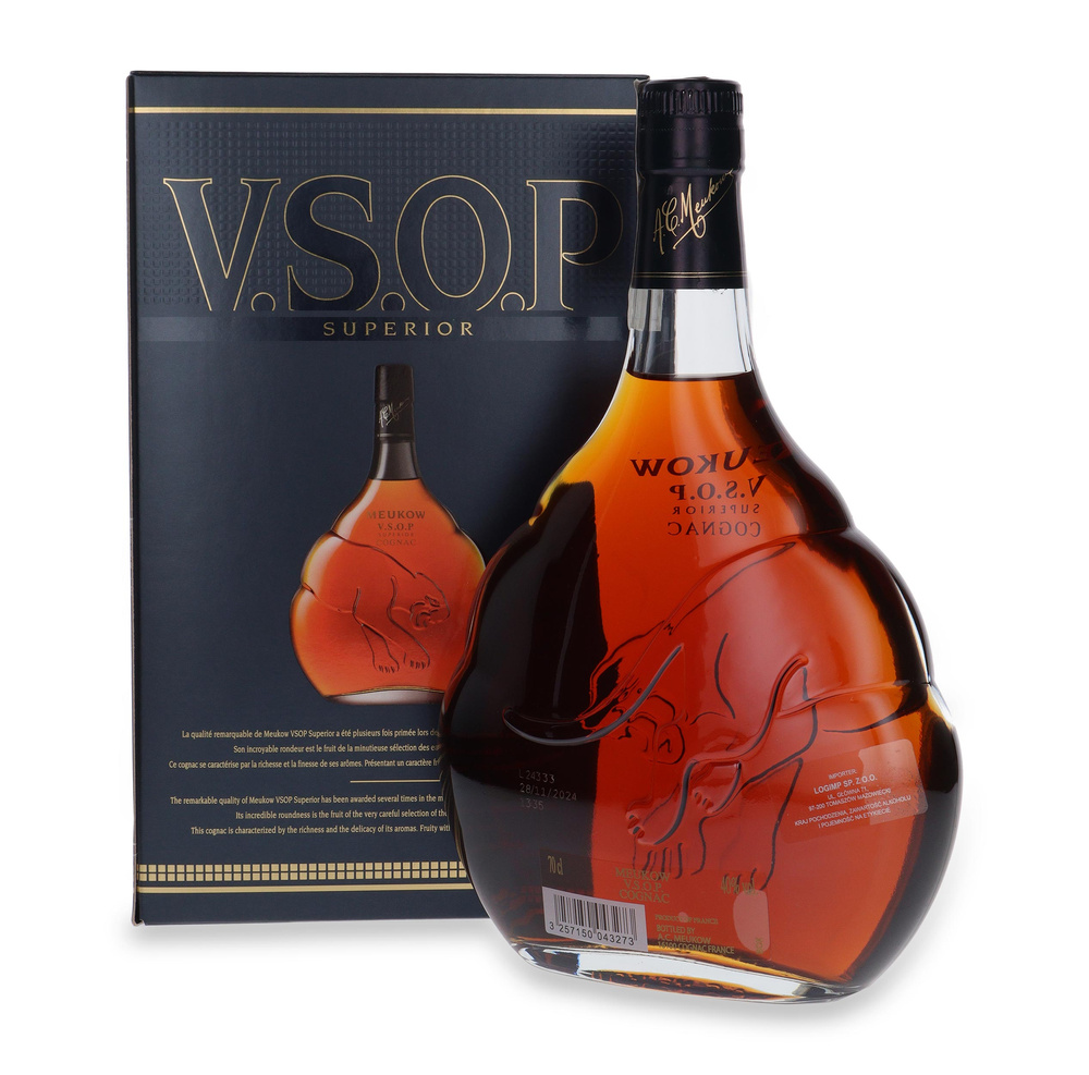 Cognac Meukow V.S.O.P Superior / 40% / 0,7l