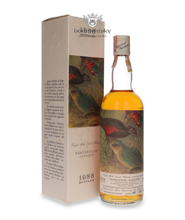 Tamnavulin-Glenlivet 1966 (Bottled 1988) Moon Import, The Birds / 45% / 0,7l