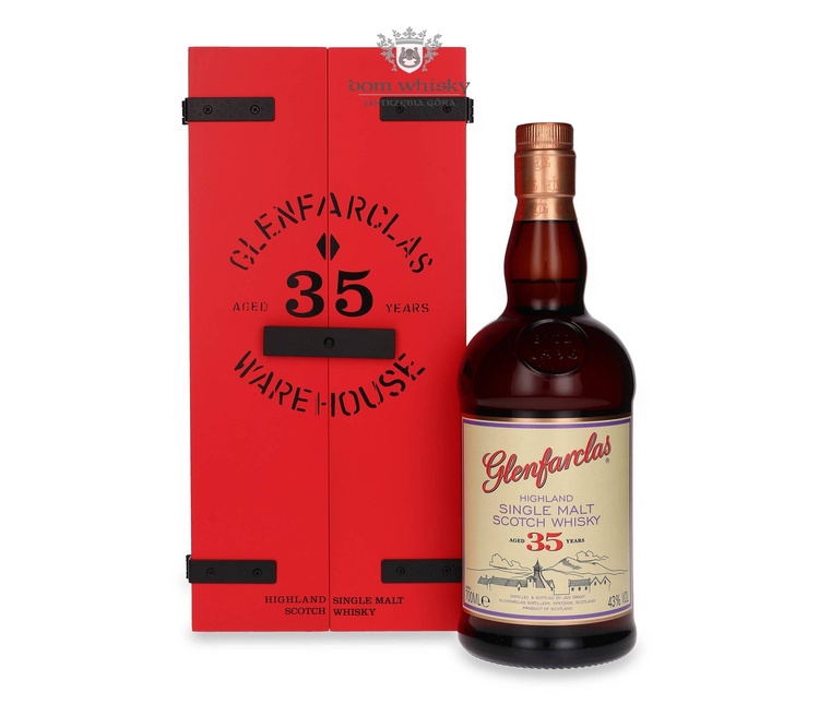 Glenfarclas 35-letni “Warehouse” Presentation Box /43%/ 0,7l    