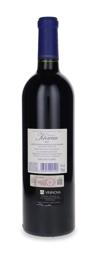 Chateau Kirwan Margaux 2021 / 13% / 0,75l