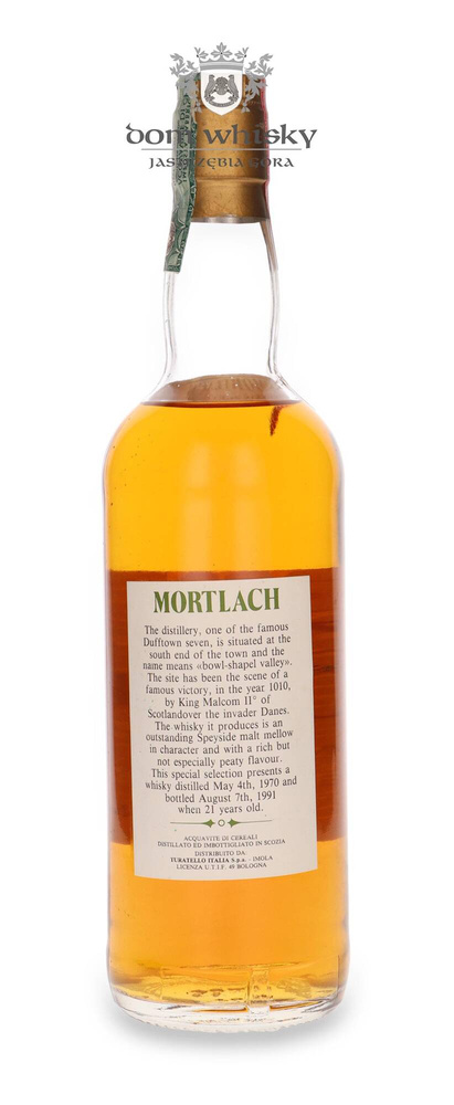 Mortlach 21-year-old (D.1970, B.1991) Gordon &amp; MacPhail / 56.7% / 0.7l
