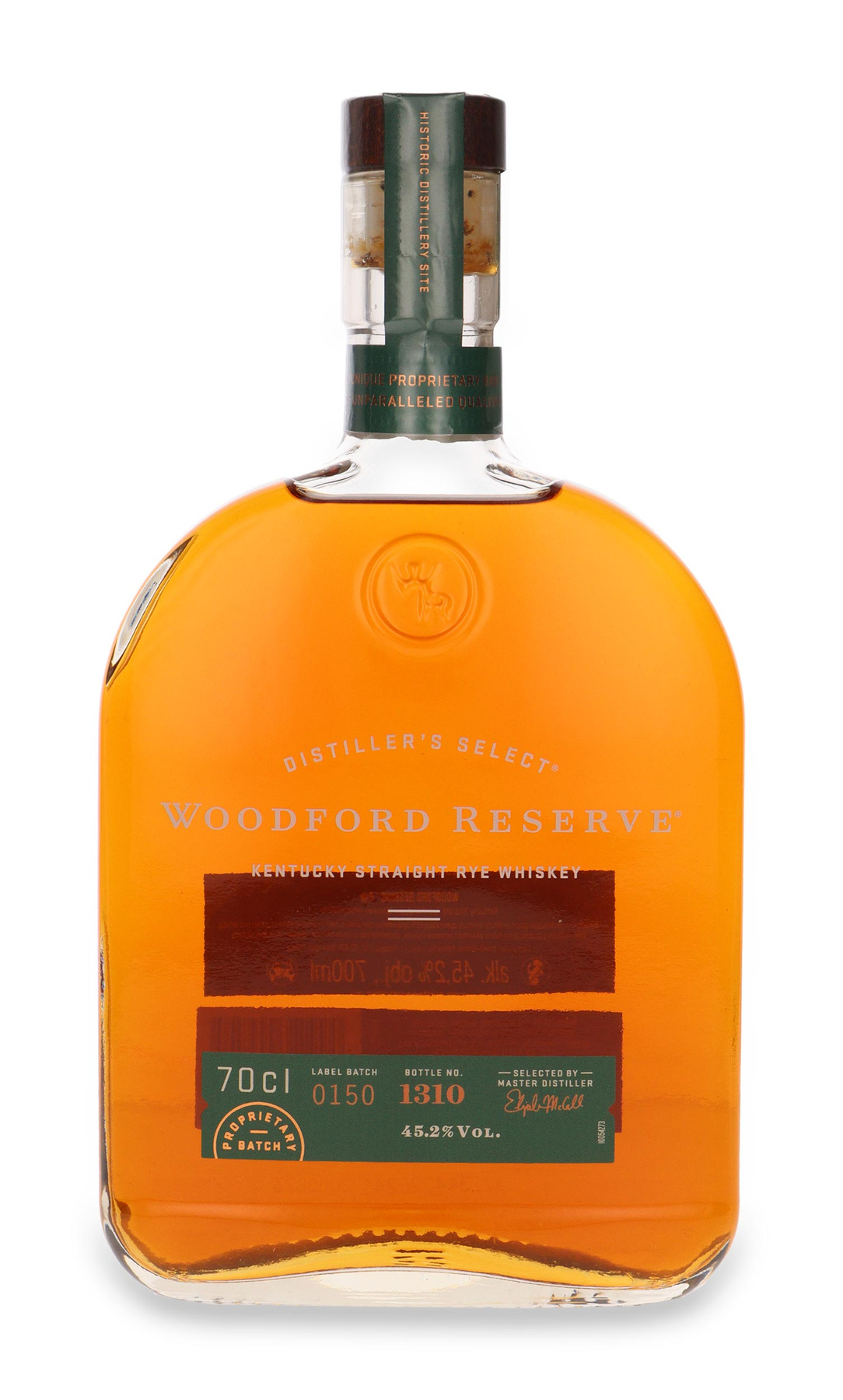 Woodford Reserve Kentucky Straight Rye Whiskey 45.2% 0.7l