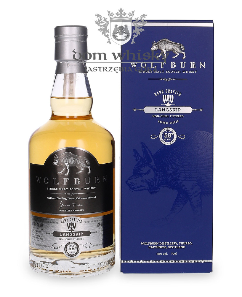 Wolfburn Langskip Hand Crafted / 58% / 0.7l