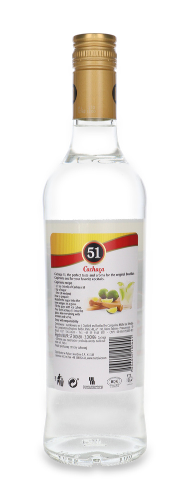 Cachaca 51 / 40% / 0,7l