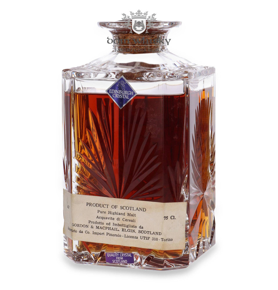 Macallan-Glenlivet 1937, G&M Crystal Decanter / 40% / 0.75l