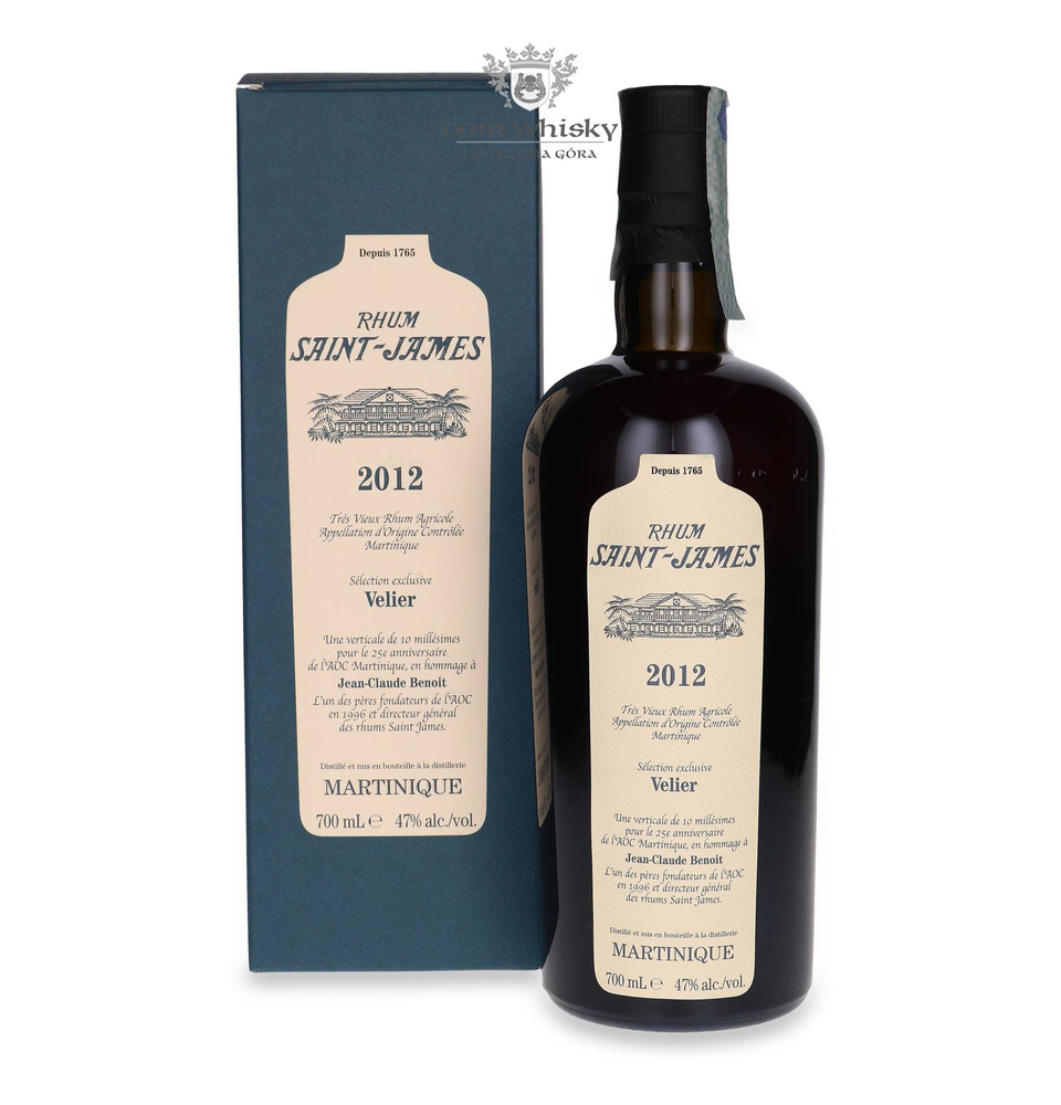 Rhum Saint James 2012 Tres Vieux Agricole Rum / 47% / 0.7l