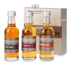 Auchentoshan Sample Collection /40 &amp; 43%/Miniature/ 3 x 0.05l