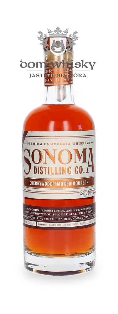 Sonoma Cherrywood Smoked Bourbon / 47.8% / 0.7l