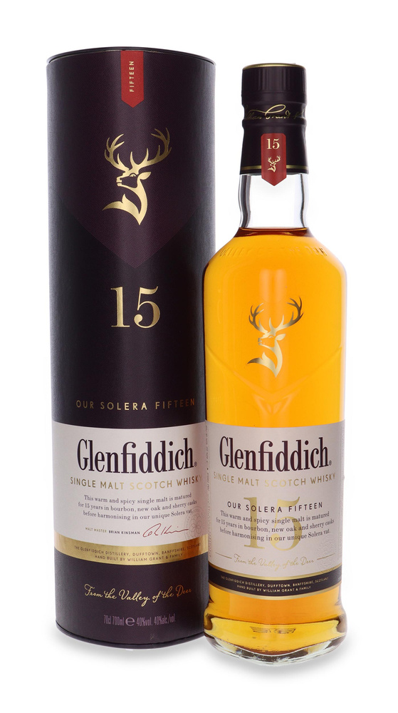 Glenfiddich 15-year-old Our Solera Fifteen / 40% / 0.7l