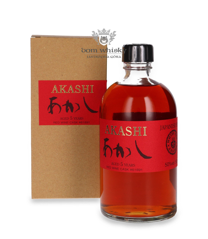Akashi Red Wine Cask 5-year-old / 50% / 0.5l
