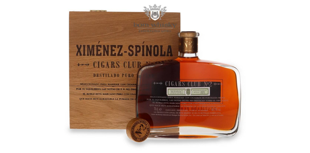 Ximenez-Spinola Cigars Club No.2 Brandy / 46.75% / 0.7l