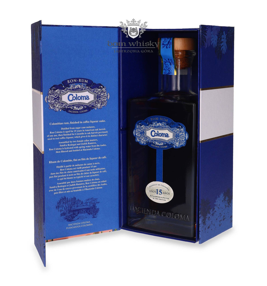 Coloma 15-year-old Rum Colombia / 40% / 0.7l
