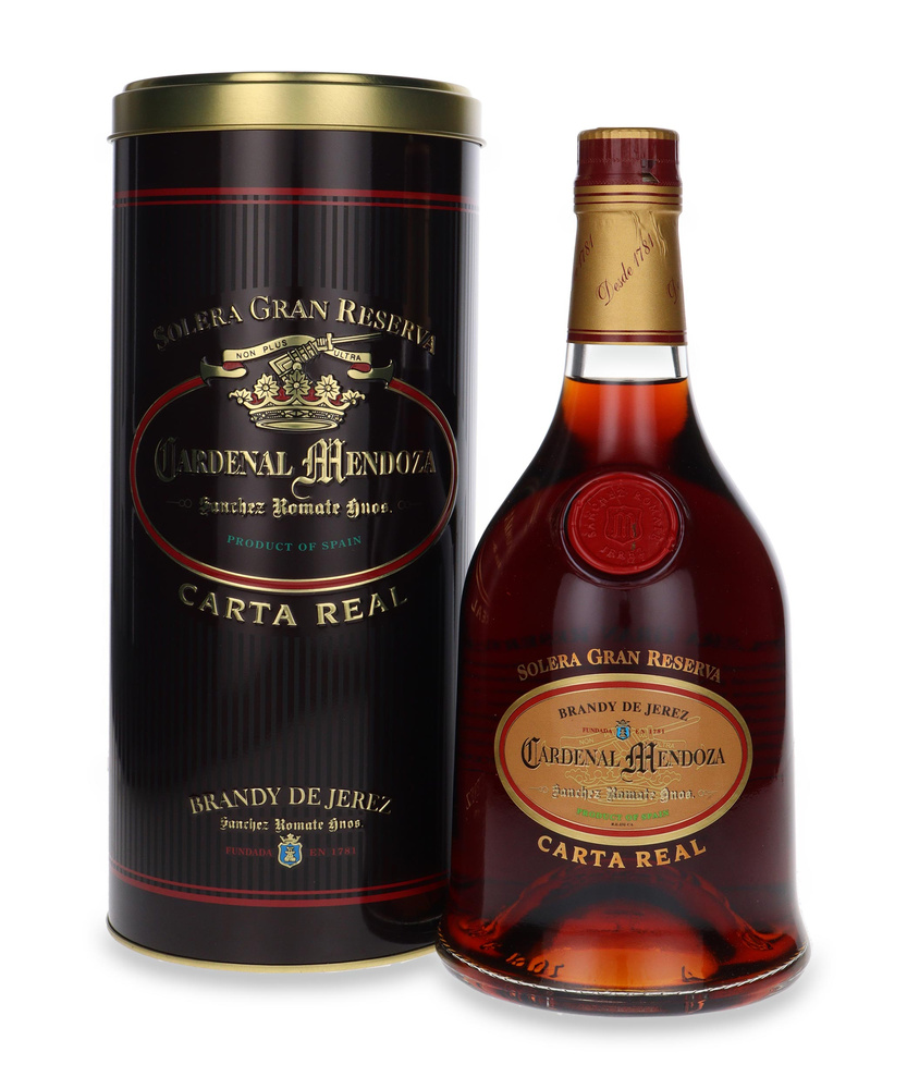 Cardenal Mendoza Carta Real, Brandy de Jerez Solera Gran Reserva / 40% / 0,7l